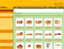 Tablet Screenshot of drewart-toys.com